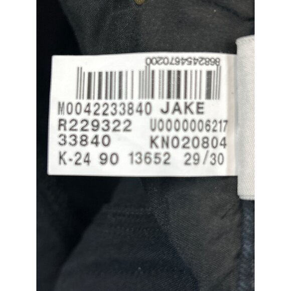 Mavi Jeans Mens 29/30‎ Black Denim Jake Slim Leg - Picture 5 of 6